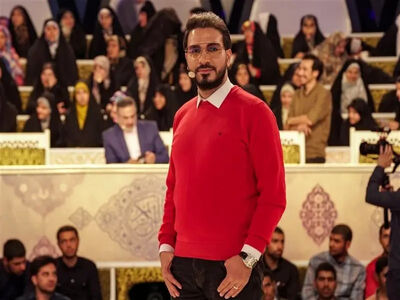 عکسی کمتر دیده شده از همسر حامد شاکرنژاد، داور برنامه محفل