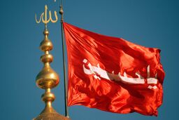 عشق حسین از کودکی آغاز می شود/ مداحی زیبای دو پسربچه در حرم امام حسین (ع)