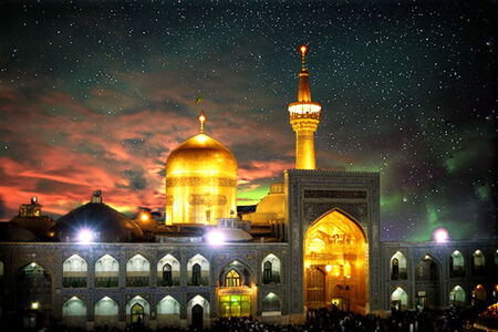 آیین بسته‌بندی نبات متبرک در حرم امام رضا(ع)+ تصاویر