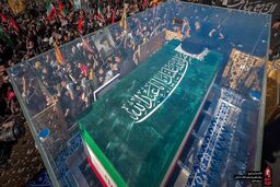 روضه خدام حرم امام رضا(ع) بعد از تشییع پیکر رهبر شهید انقلاب اسلامی