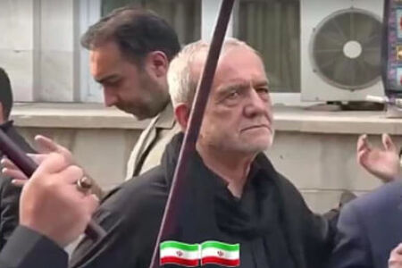 حضور رئیس‌جمهور در عزاداری شاخسی تبریز