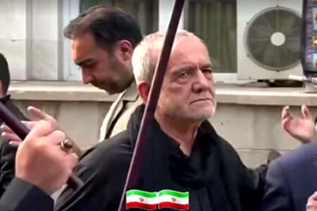 حضور رئیس‌جمهور در عزاداری شاخسی تبریز